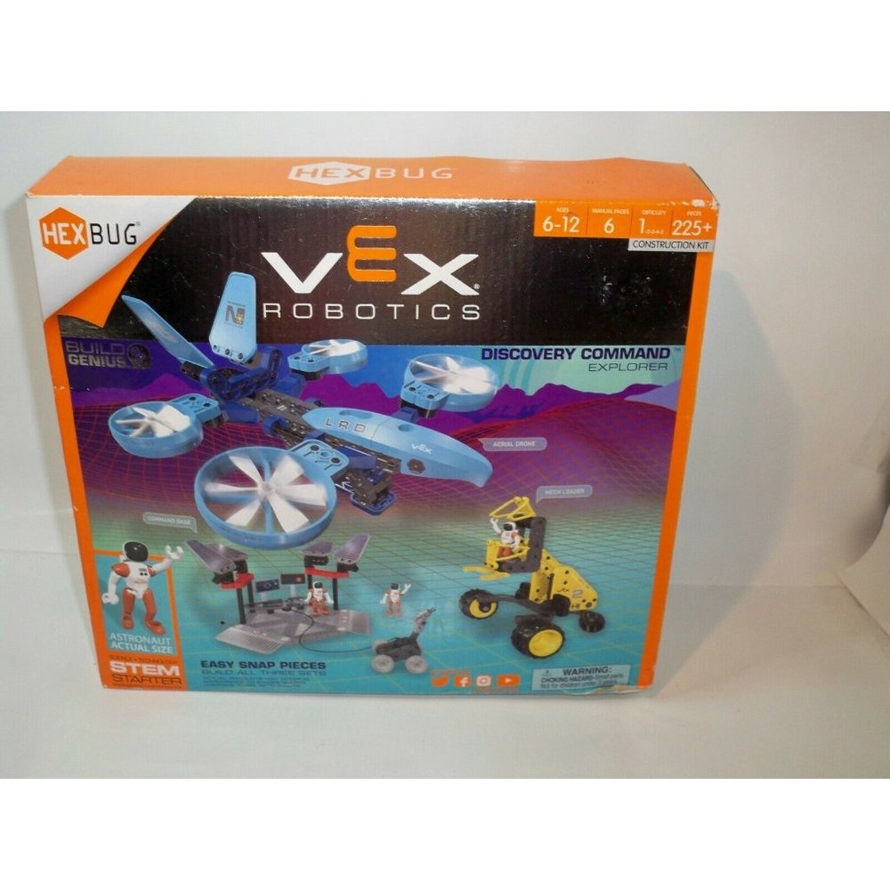 HEXBUG VEX ROBOTICS STEM STARTER ASTRONAUT (NEW) CONSTRUCTION KIT